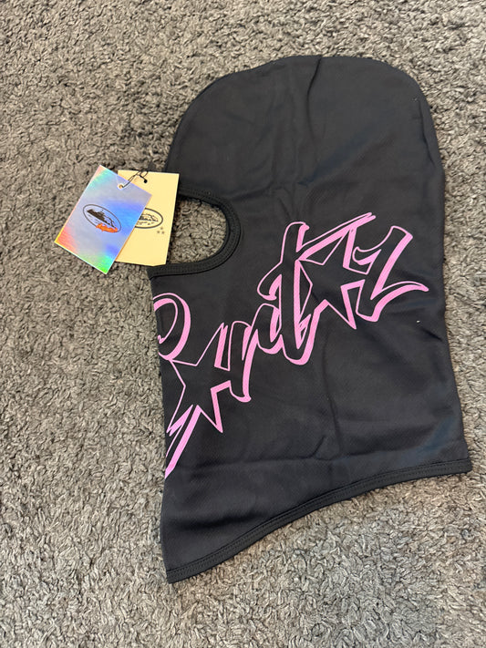 CRTZ Black Pink Balaclava
