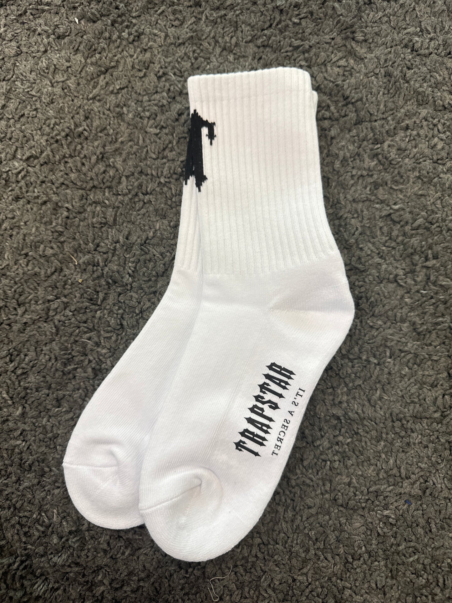 Trapstar White Socks