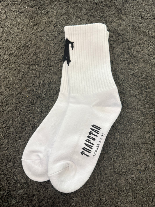 Trapstar White Socks