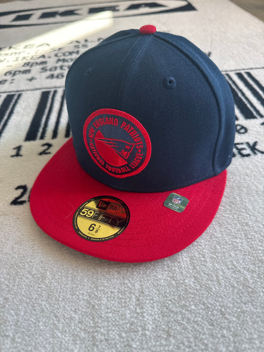 New Era 59Fifty Fitted Navy Patriots