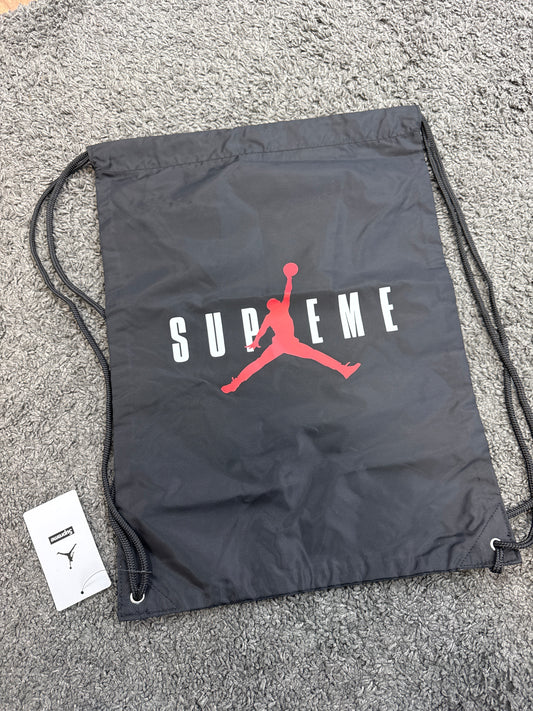 Supreme x Jordan Black Bag