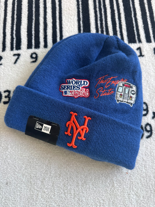 New Era Beanie NY Blue