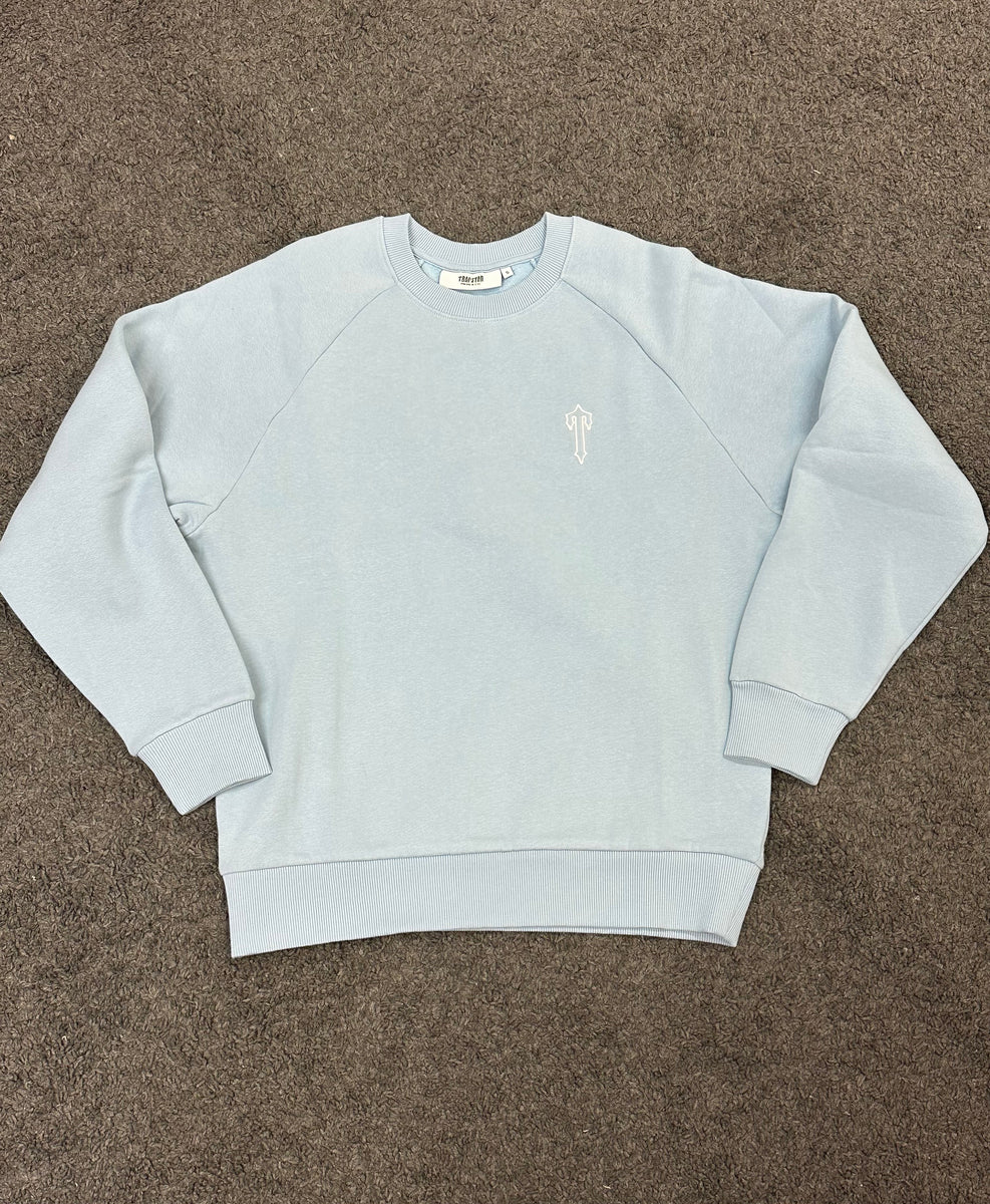 Trapstar Foundation Crew Jumper Light Blue – Crep Select
