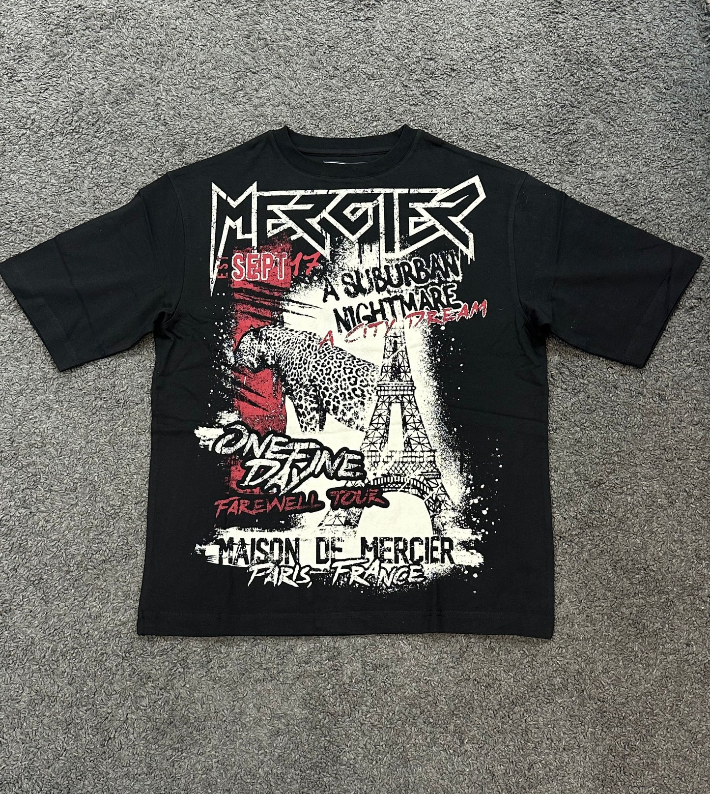 Mercier Tour T-Shirt Black