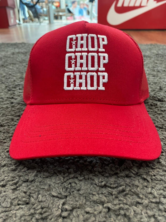 Chop Chop Cap Red and White
