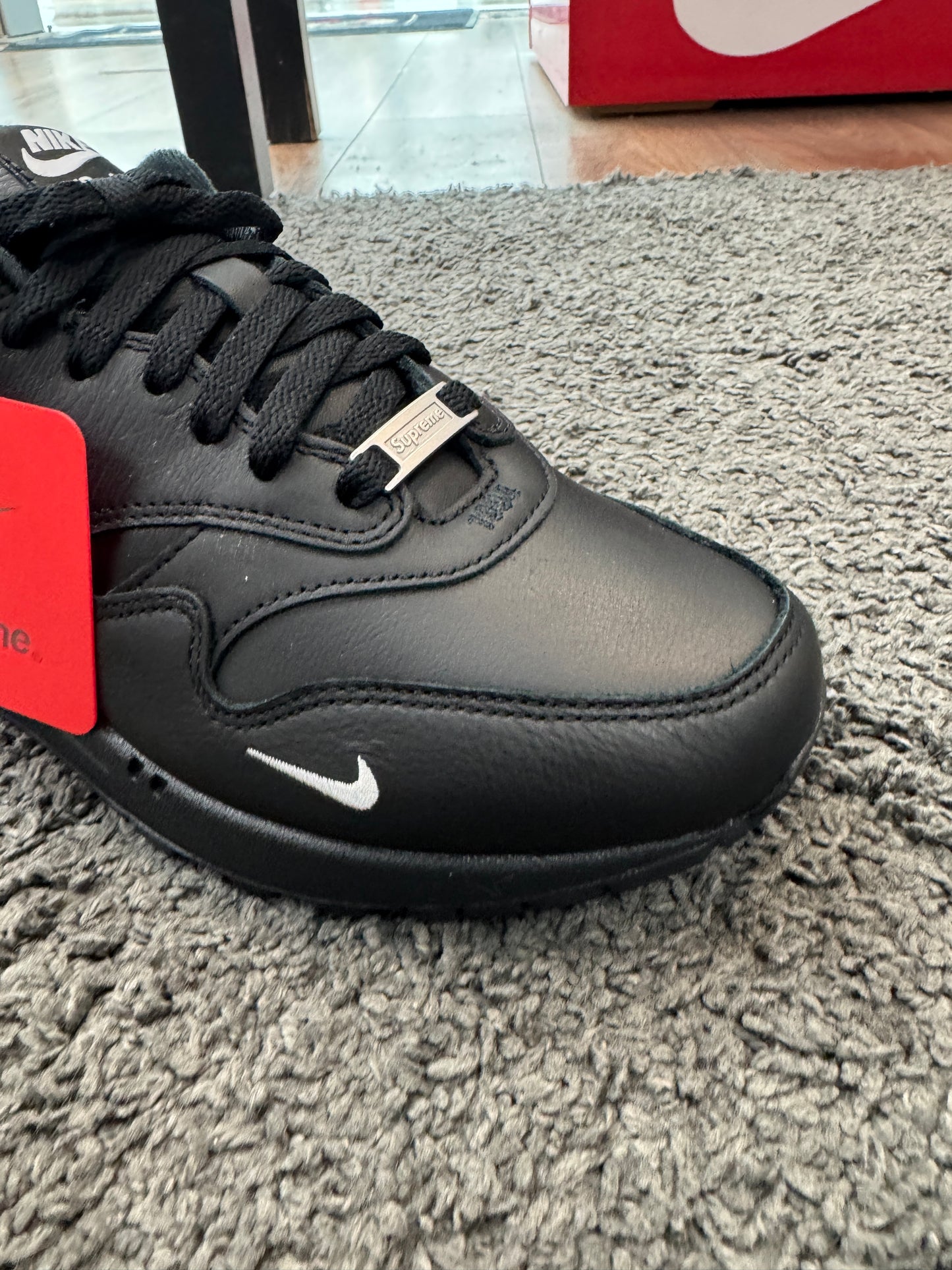 Nike Air Max 1 Black X Supreme