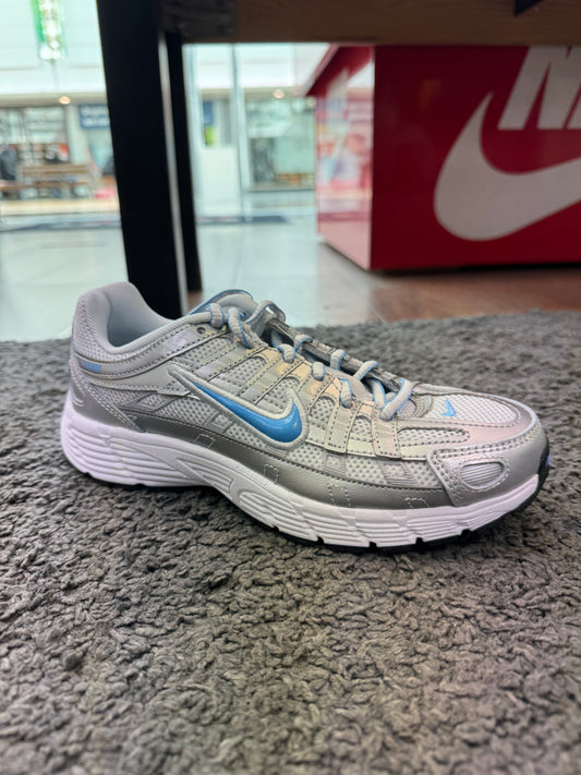 Nike P-6000 Metallic Silver Sky GS