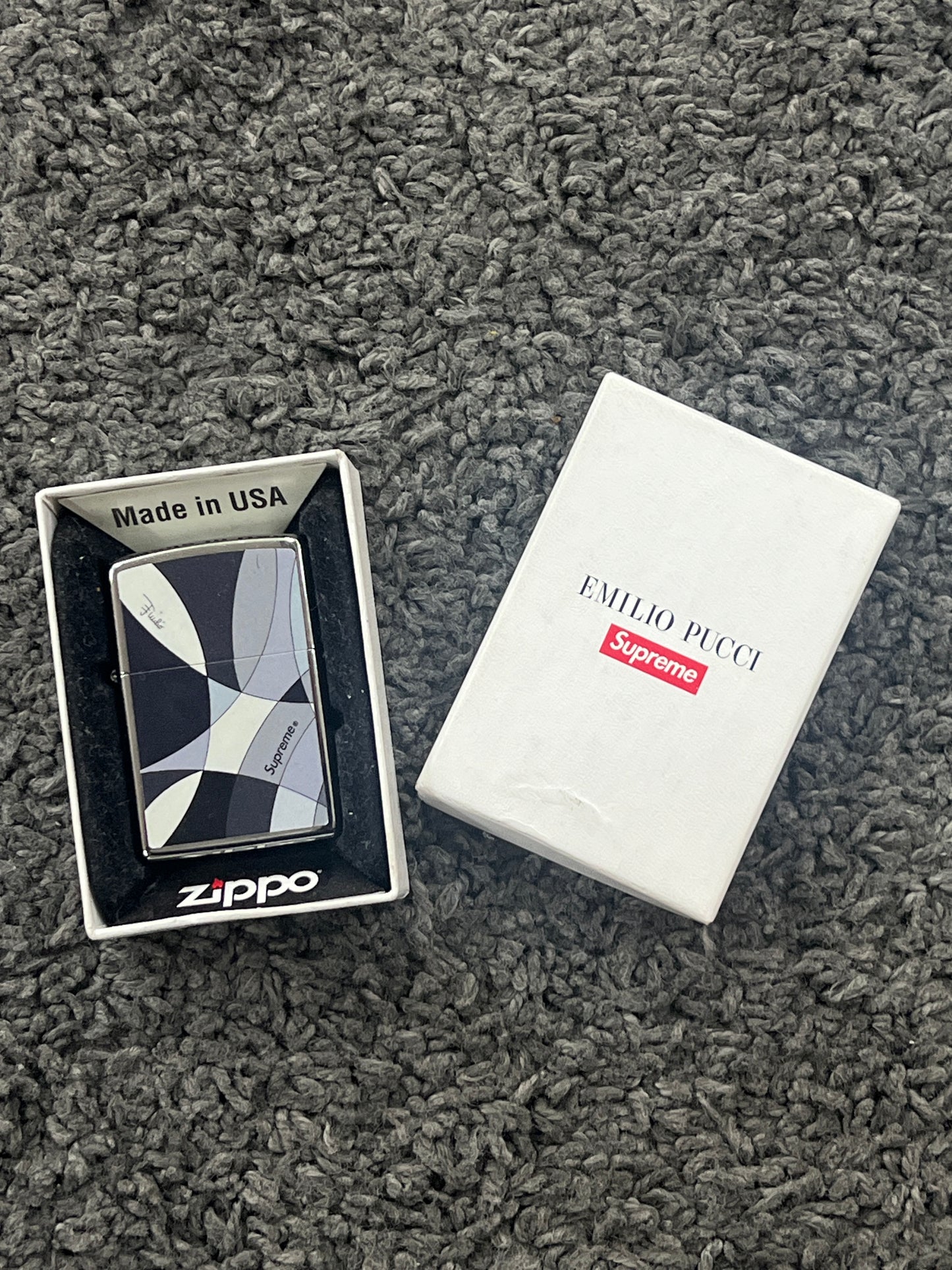 Supreme x Zippo Emilio Pucci Lighter