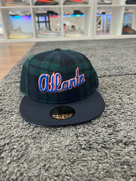 New Era 59Fifty Fitted Tartan Atlanta Cap
