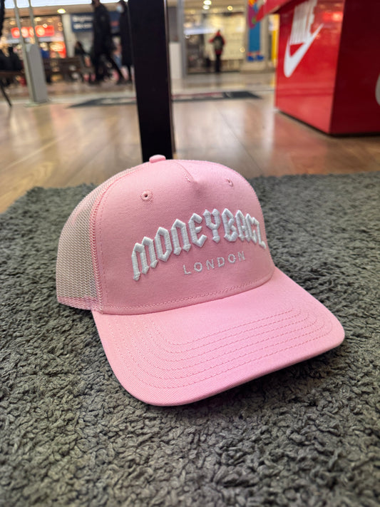 MoneyBagz Snapback Cap Royal Pink