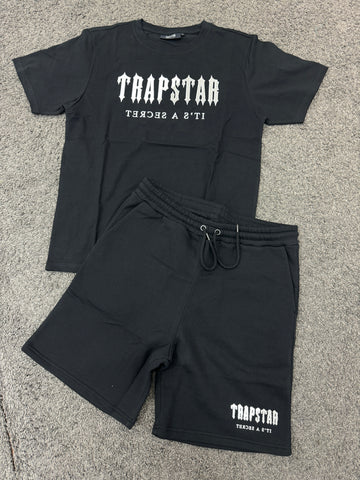 Trapstar Irongate Short Set Black