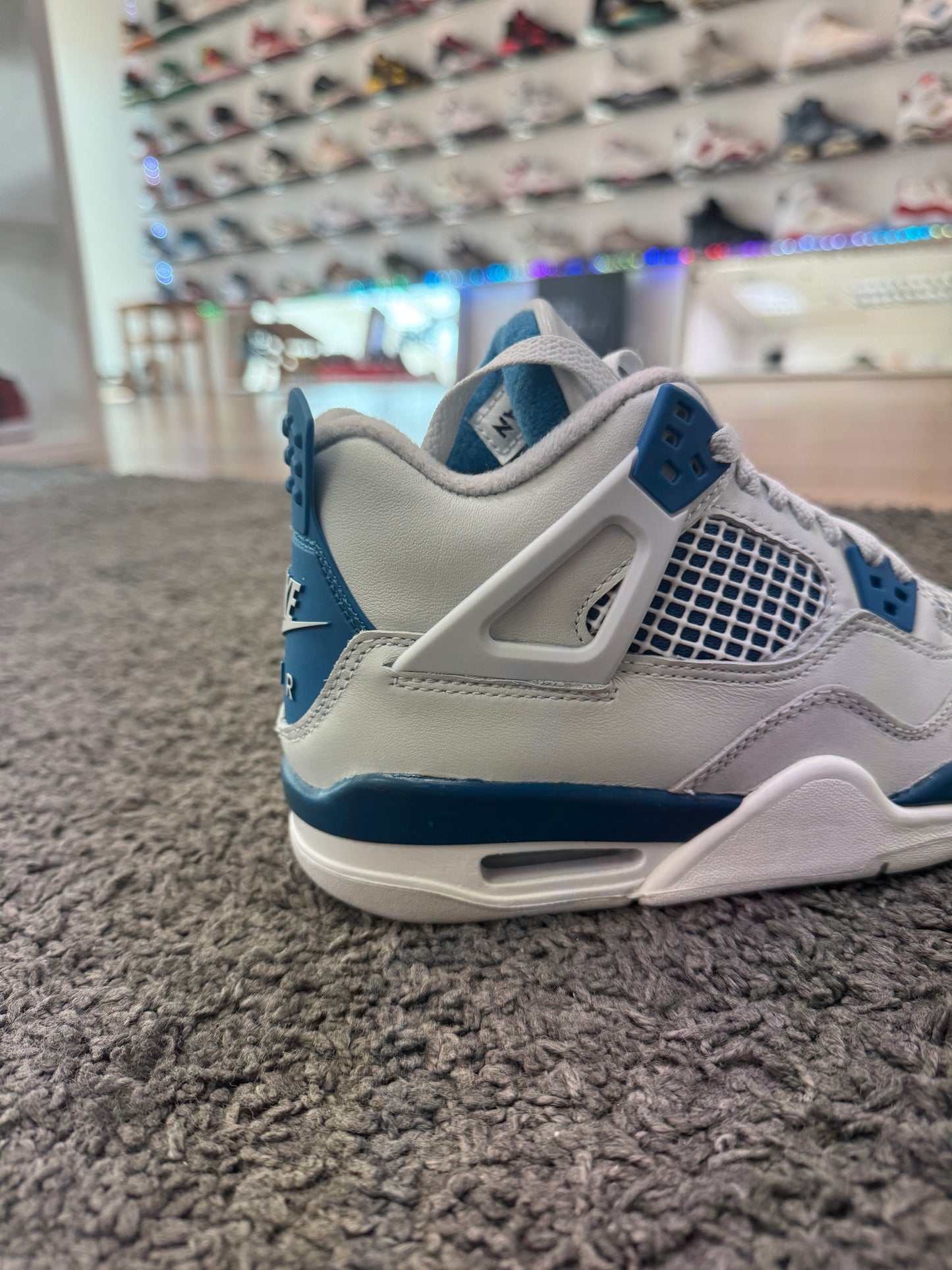 Air Jordan 4 GS Industrial Blue