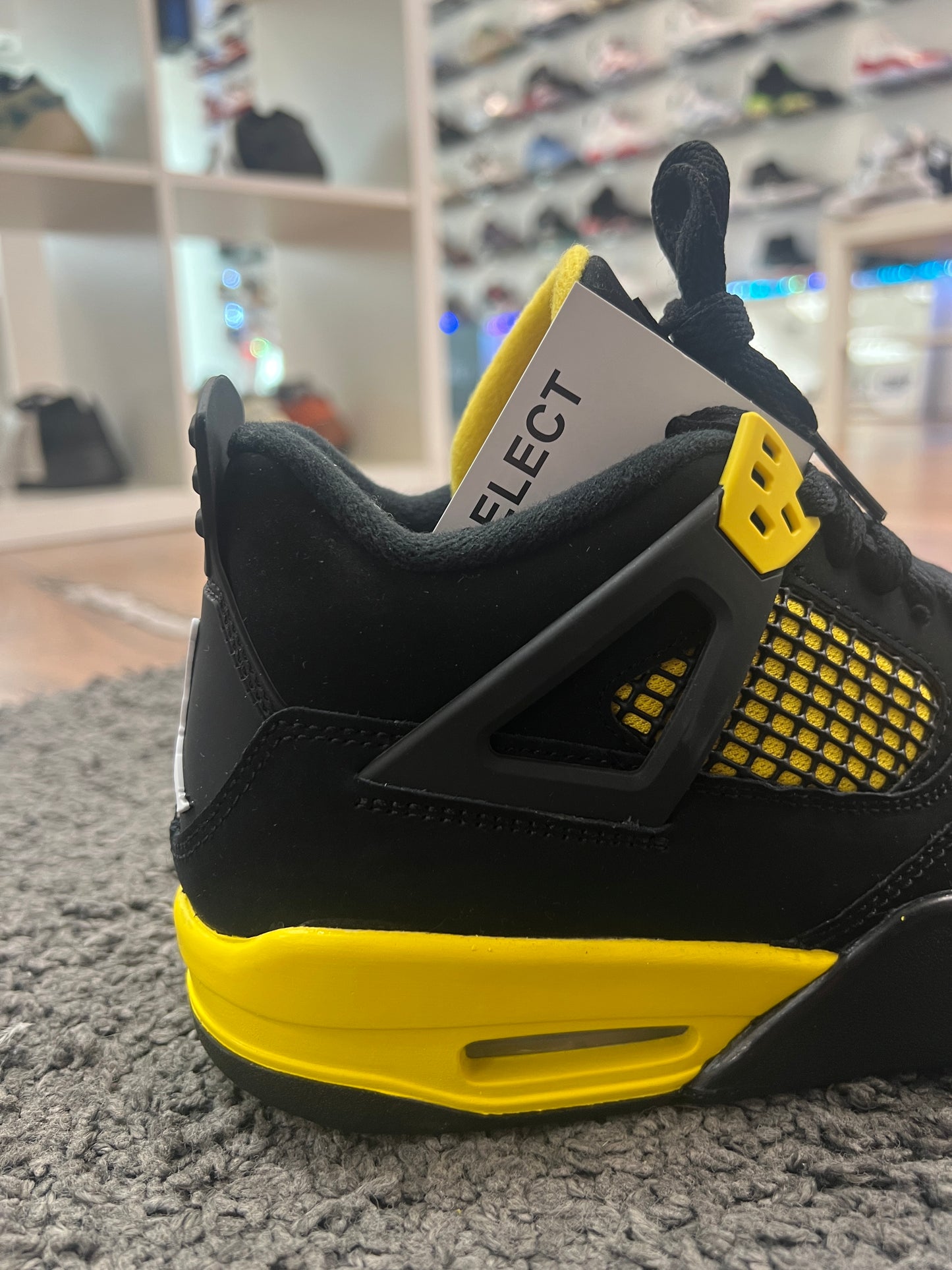 Air Jordan 4 GS Yellow Thunder