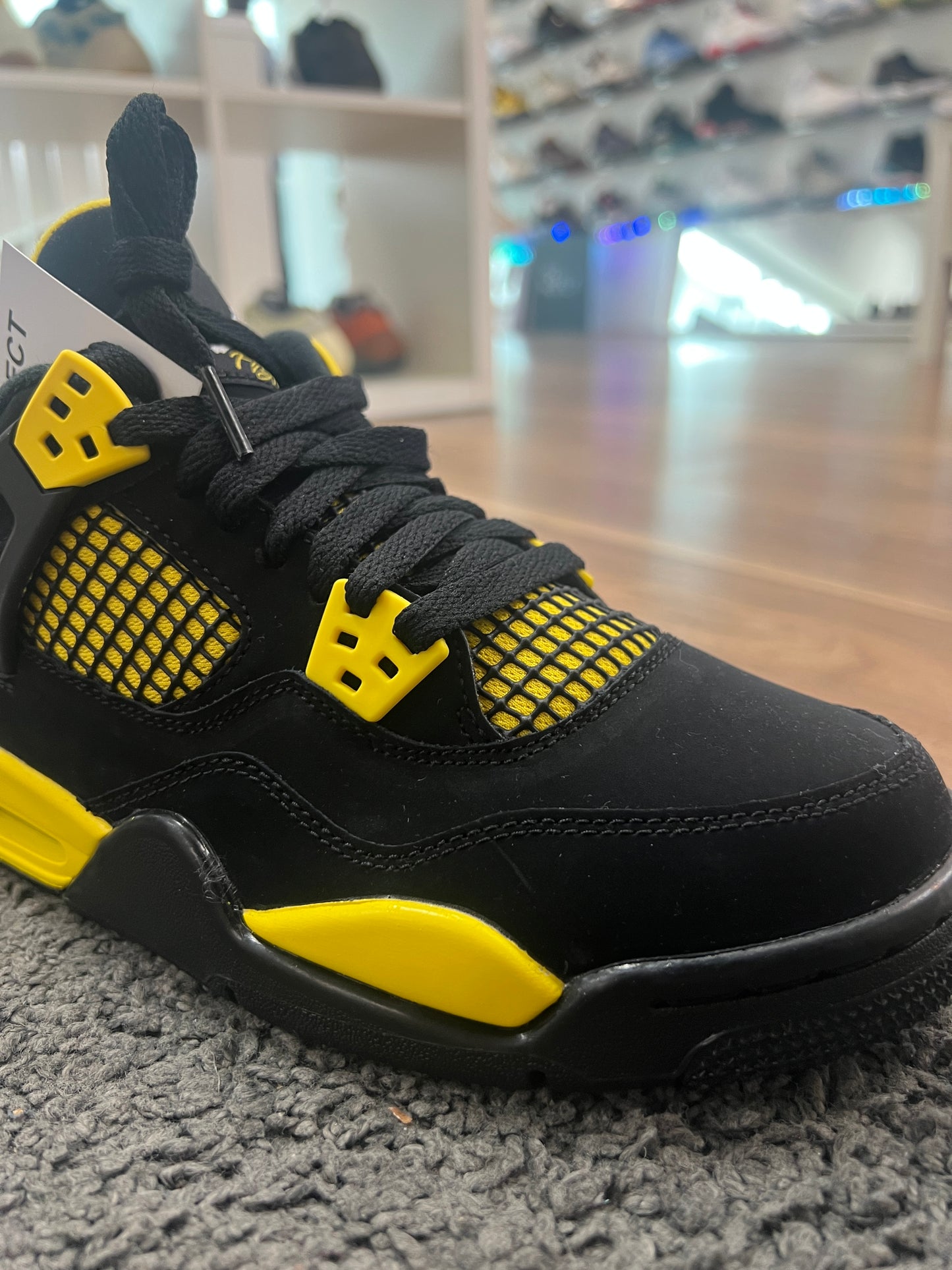 Air Jordan 4 GS Yellow Thunder