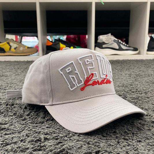 REUP London Snapback Grey Cap