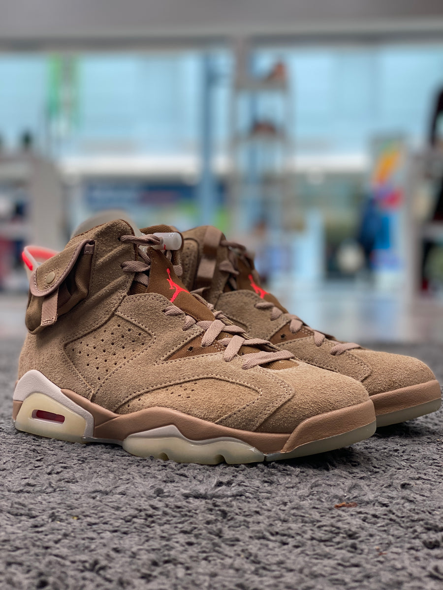 Retro Travis British Khaki Shoes Travis Scott X Air Jordan British