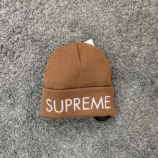 Supreme Brown Beanie