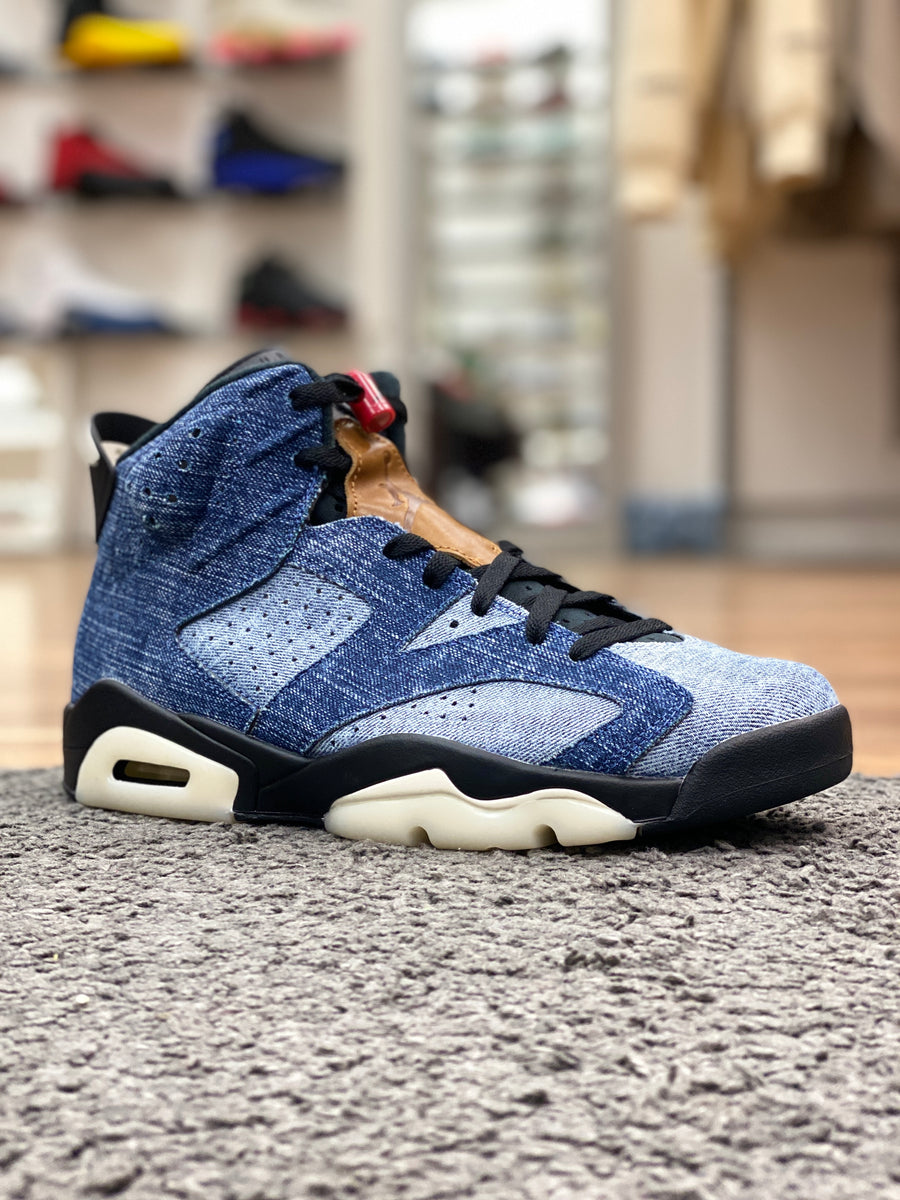 Jordan 6 with shop jeans