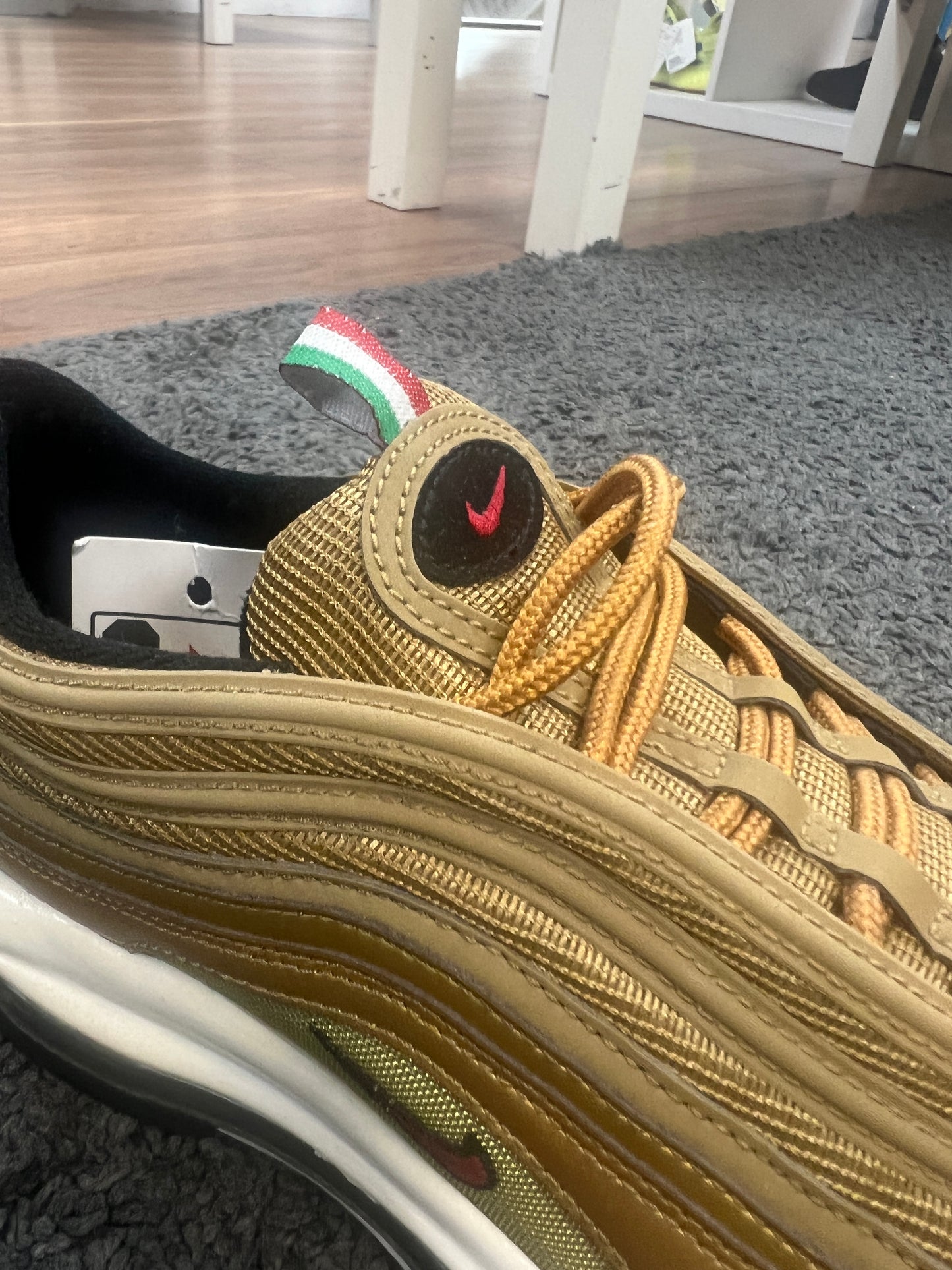 Nike Air Max 97 Gold Italy Edition