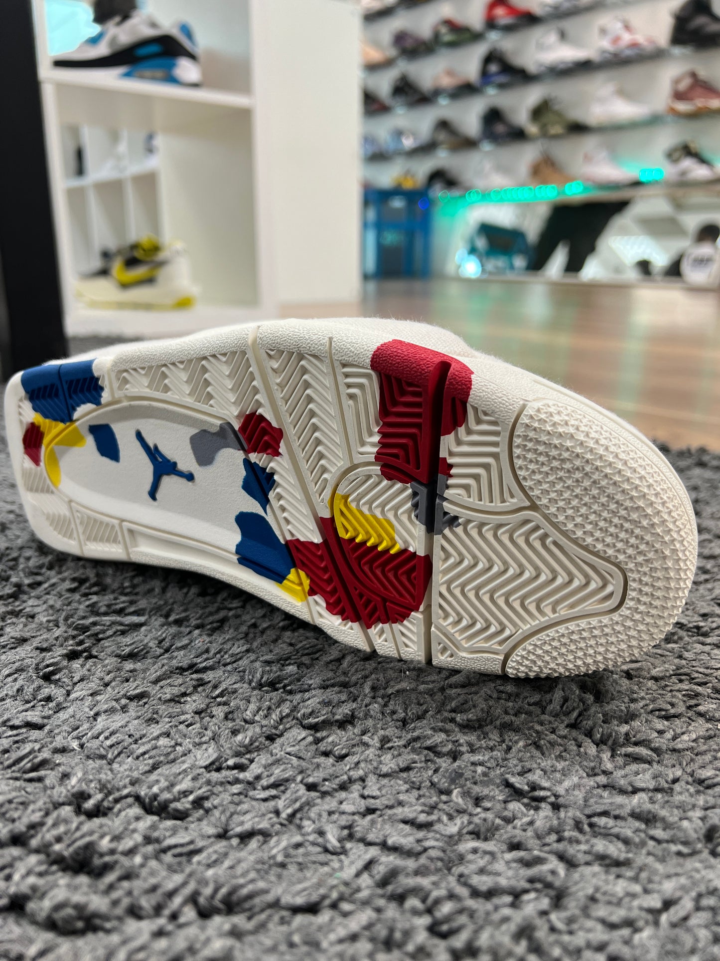 Air Jordan 4 Blank Canvas Sail