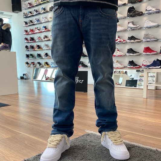 True Religion Blue Ricky Flap Jeans