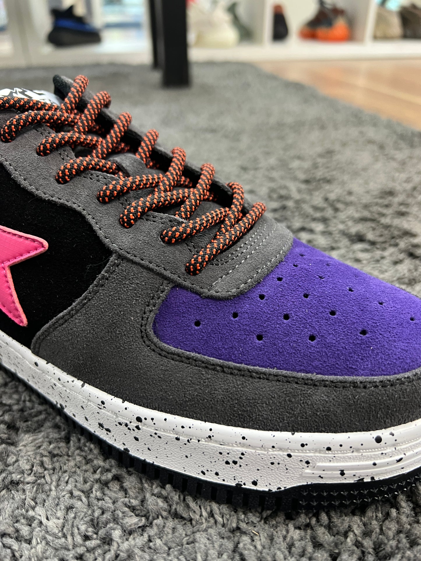A BATHING APE BAPE STA #2 M2 Black Pink