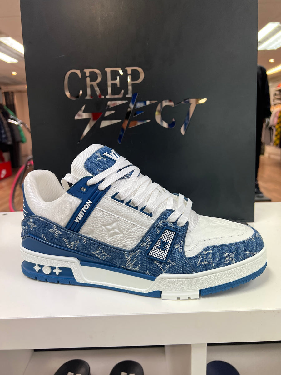 Pink lv hot sale trainers