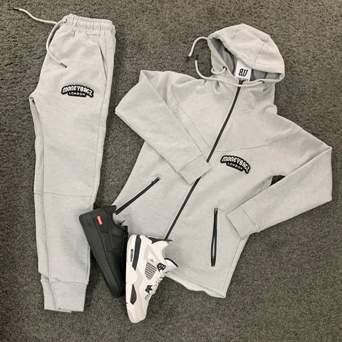 MoneyBagz Tracksuit Tech Grey