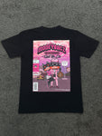 MoneyBagz Comic Book T Black Pink T-Shirt
