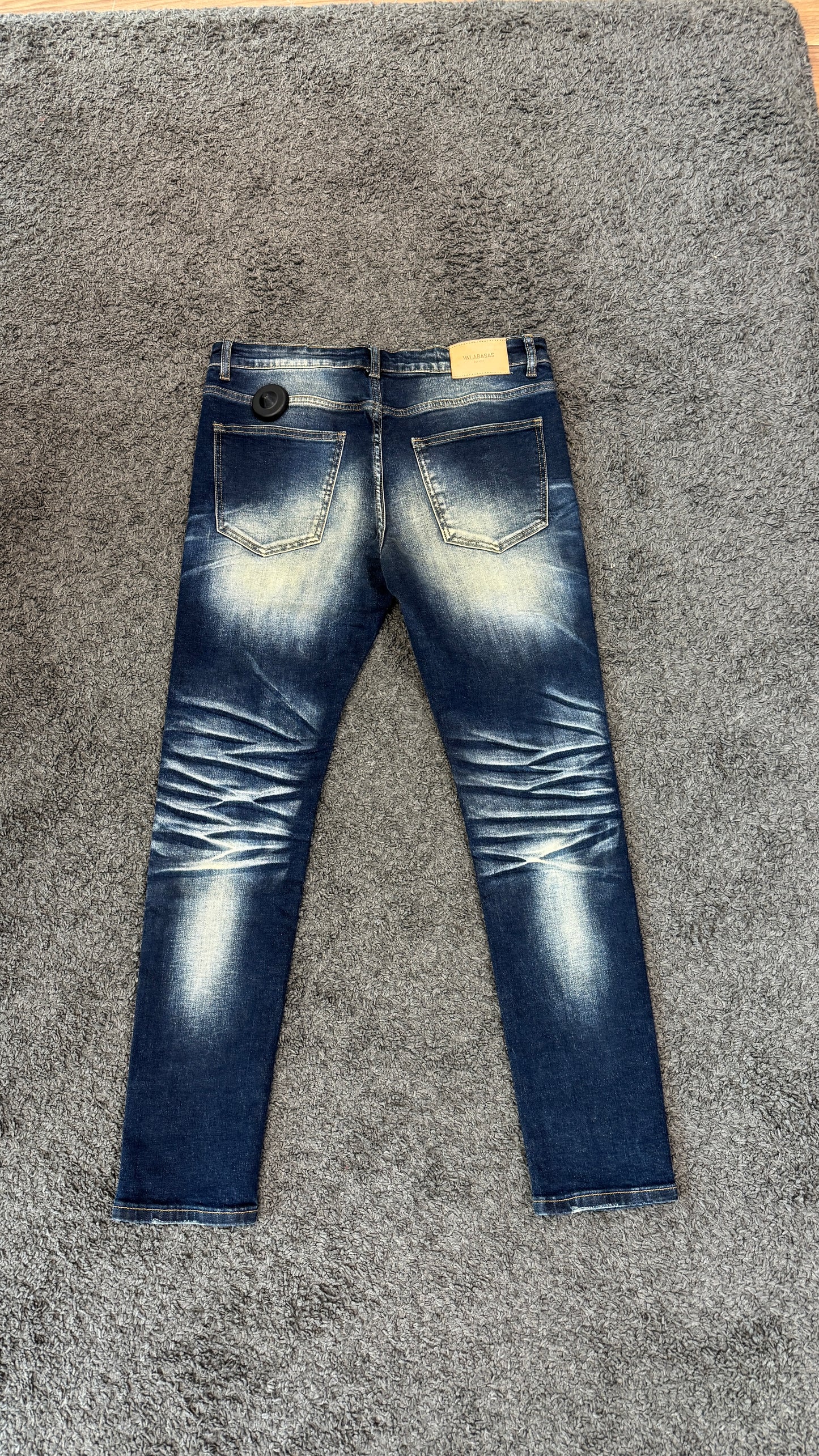Valabasas jeans indigo washed