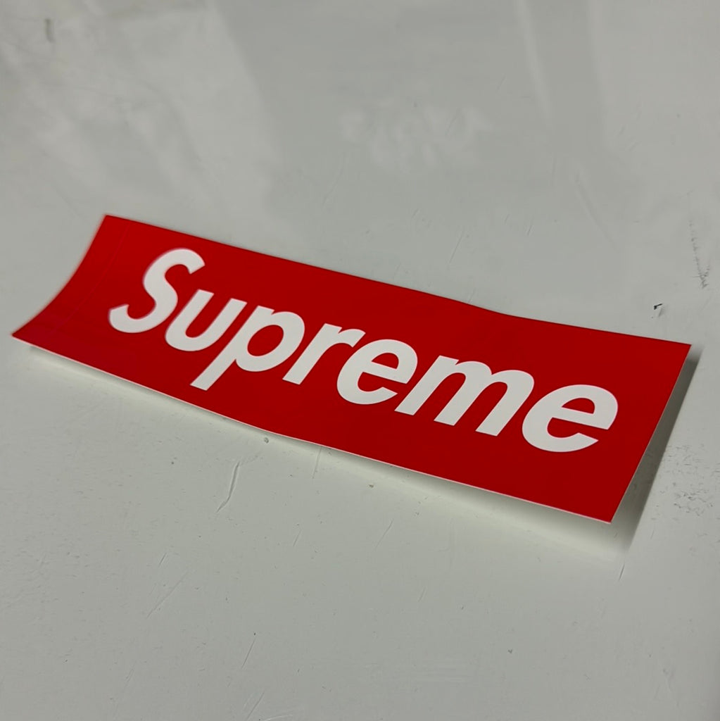 Supreme cdg box logo sticker hotsell