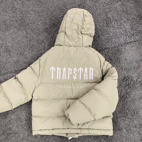 Trapstar Brindle  decoded hooded puffer jacket 2.0