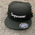 Supreme x New Box Logo 59Fifty Fitted Black Volt