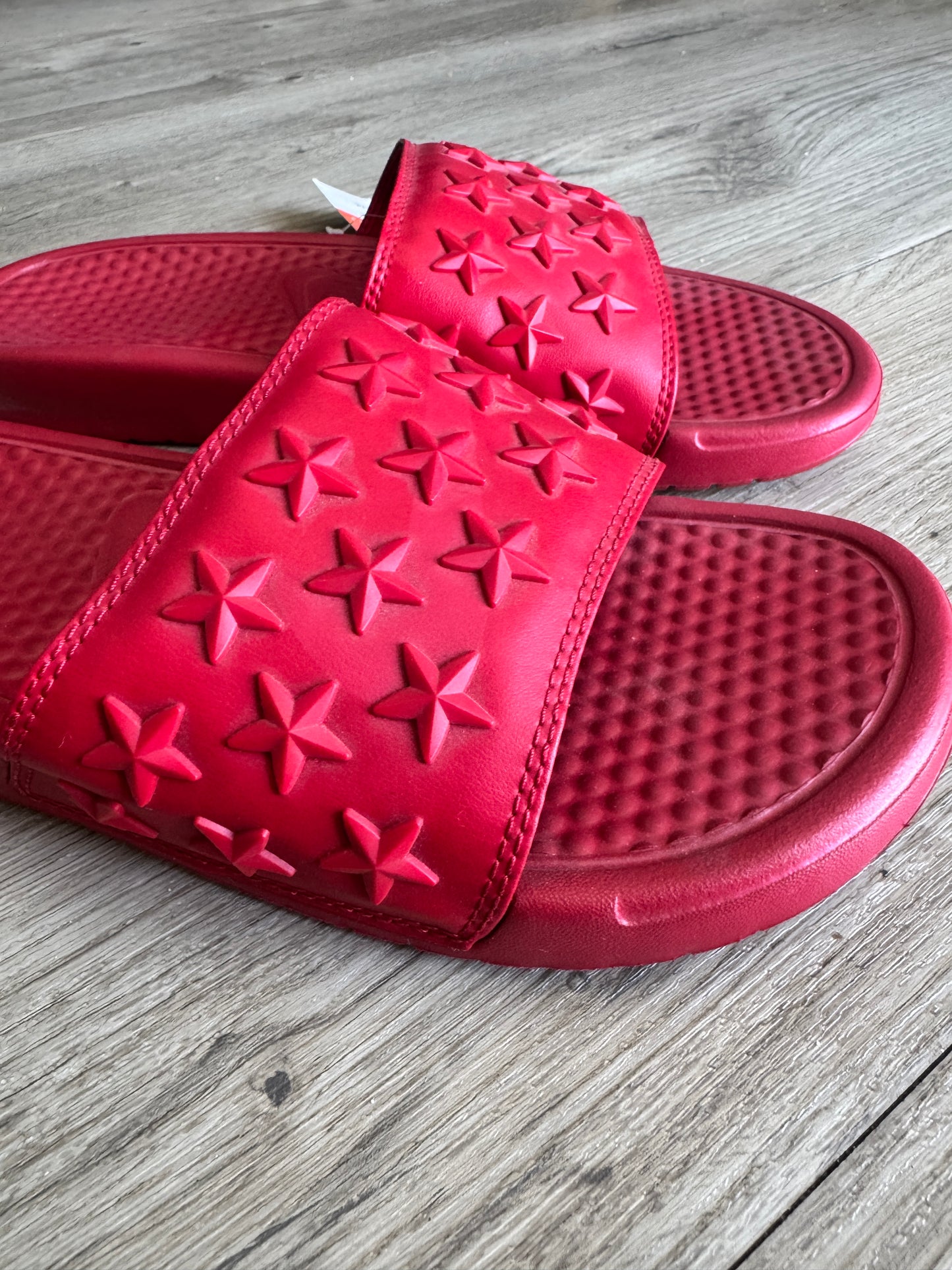 Nike Slides Red Independence Day