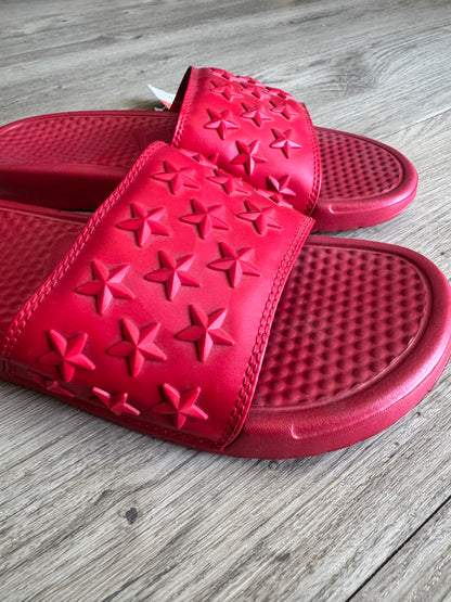 Nike Slides Red Independence Day