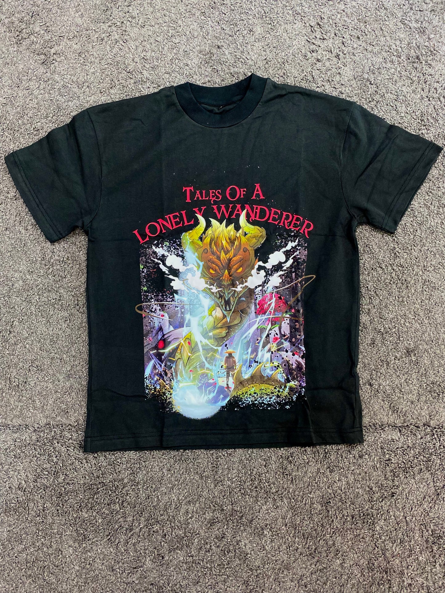 Lonely Warrior dragon Black