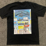 MoneyBagz Comic Book T Black Blue T-Shirt