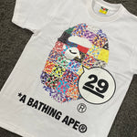 A BATHING APE white T-shirt