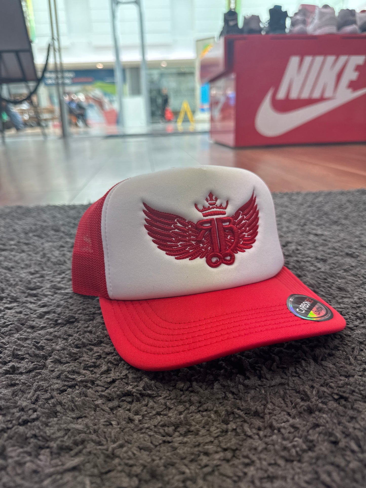 RUFFBOY London red trucker