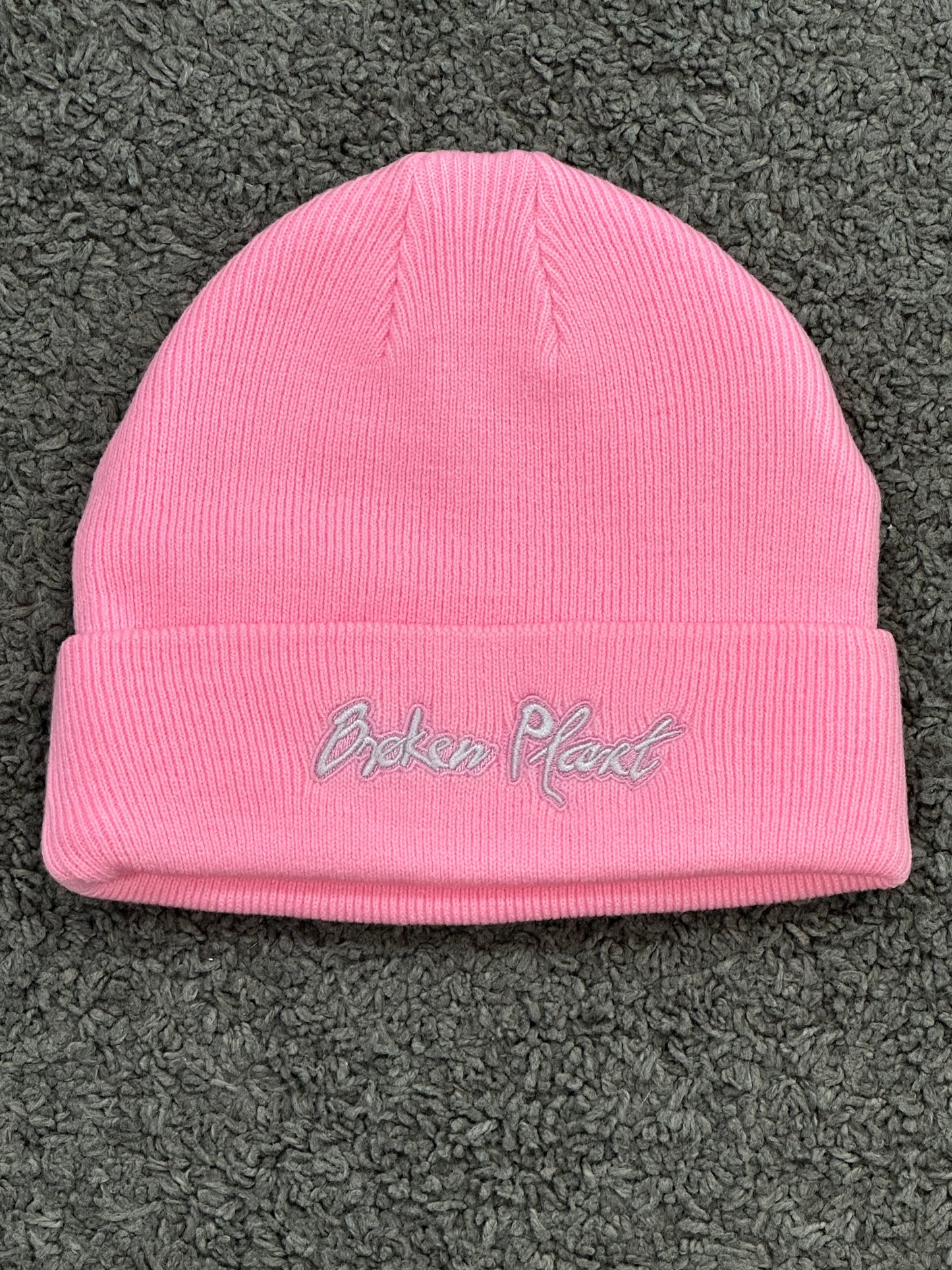 Broken Planet Beanie Pink