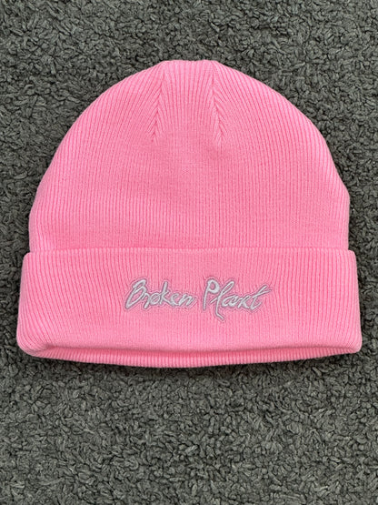Broken Planet Beanie Pink
