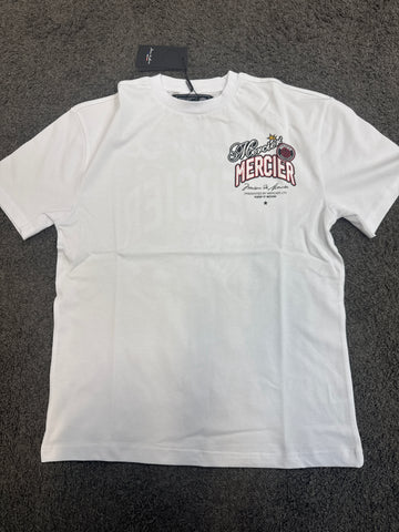 Mercier White Logo T-Short