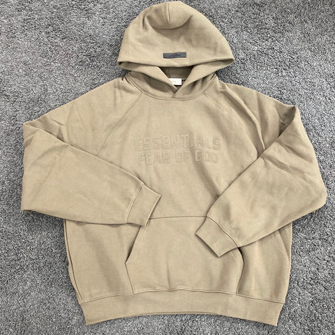 Fear Of God ESSENTIALS Pullover Hoodie Brown