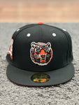 New Era 9Fifty Fitted Cap Black and Orange