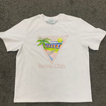 Casablanca Tennis Club white T-shirt