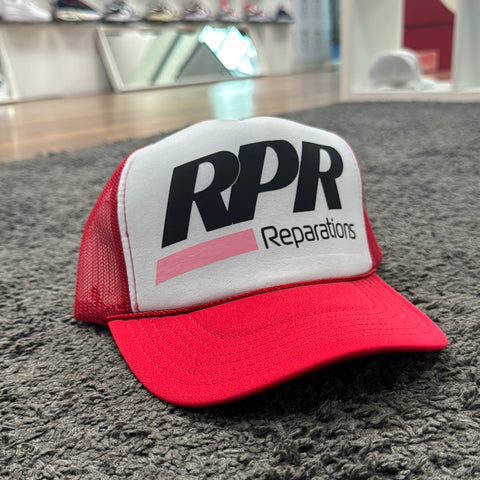 RPR Trucker Red Black
