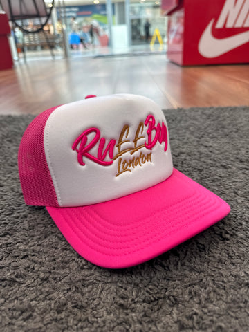 RUFFBOY London pink trucker