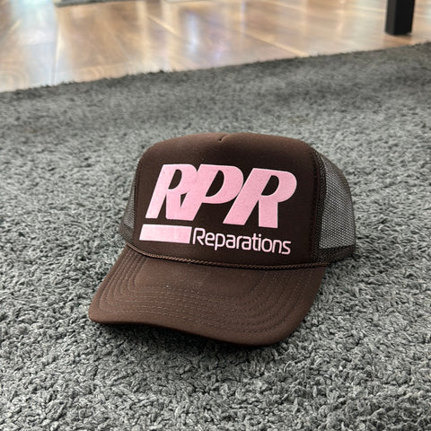 RPR Trucker Brown Pink