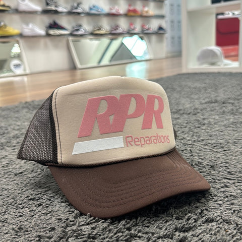 RPR Trucker brown cream Pink