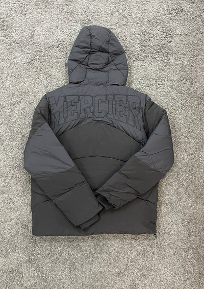 Mercier Contrast Puffer Jacket Black